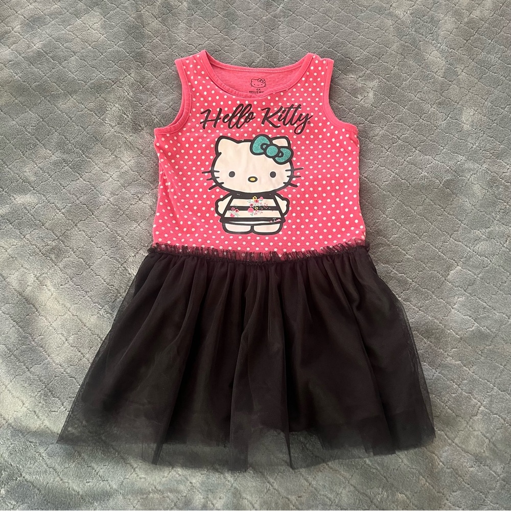 Hello Kitty Pink and Black‎ Dress